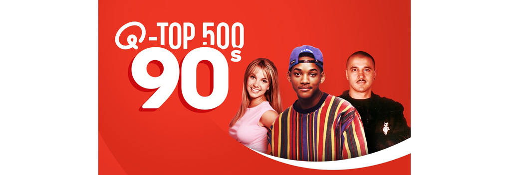 Q-top 500 van de 90s bij Qmusic