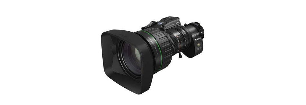 Canon introduceert next-gen portable zoomlens voor 4K-broadcastcamera’s
