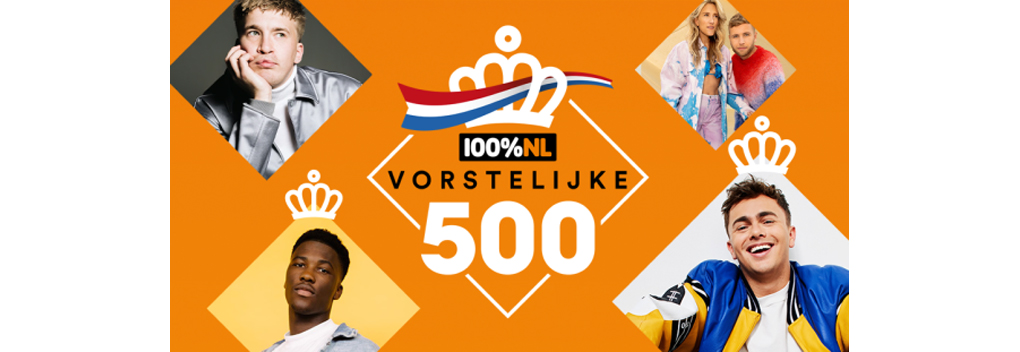 BLØF is hofleverancier van Vorstelijke 500 van 100% NL