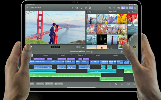 Final Cut Pro introduceert videobewerking met Live Multicam op iPad