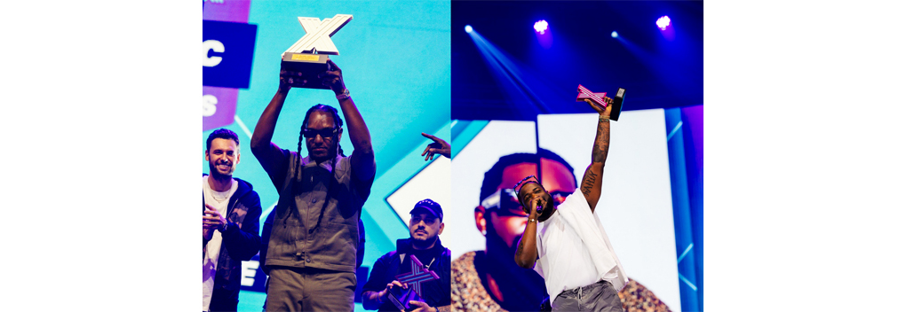 Jonna Fraser en CHO grote winnaars FunX Music Awards