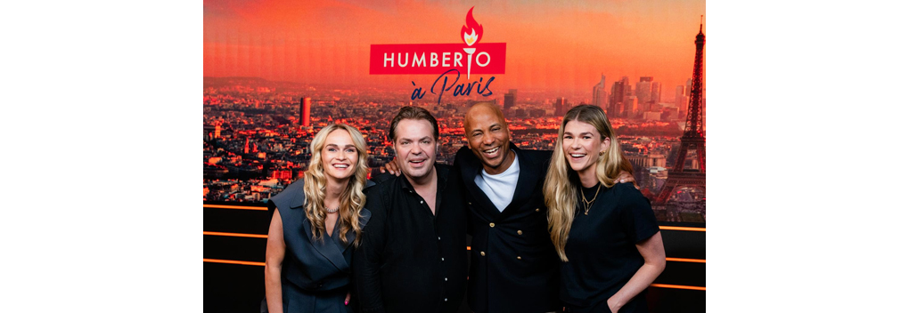 Olympische talkshow van RTL heet Humberto à Paris
