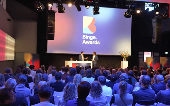 “From scratch internationaal denken is nu een vereiste” 1 Binge Awards