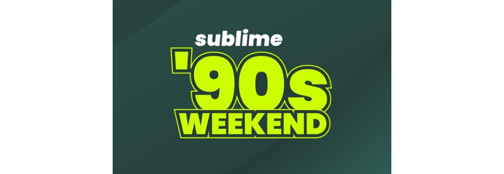 Sublime een weekend lang in het teken van de jaren ’90