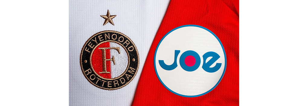Radiostation JOE ook partner van Feyenoord