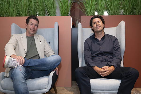 Dominique Weesie en Paul Visser