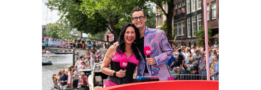 Pride Amsterdam-Canal Parade bij AVROTROS