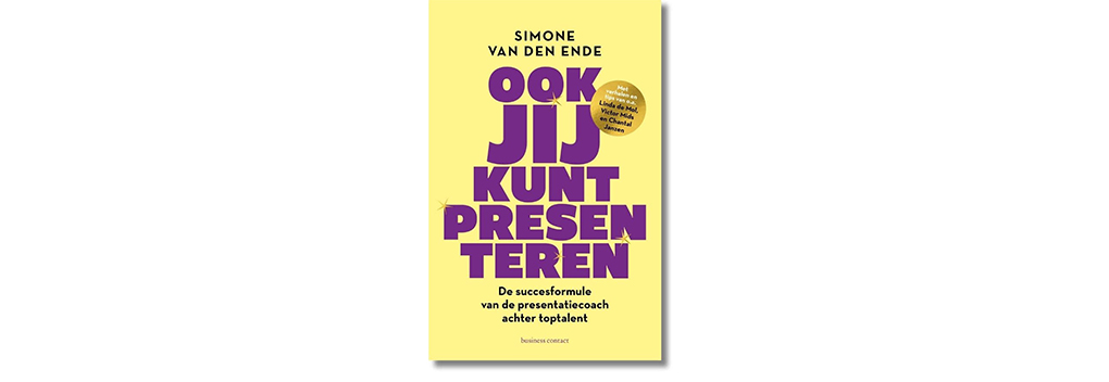 Simone van den Ende maakt boek over presenteren