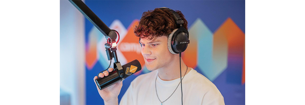 Talenten NPO Campus maken Introradio vanuit Tilburg