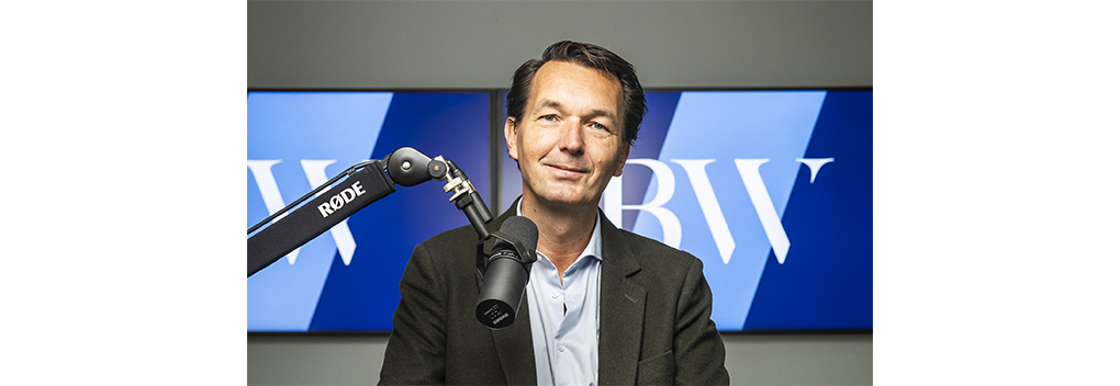 Paul van Riessen presenteert visual radioprogramma van BusinessWise
