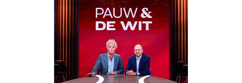 Tim de Wit en Jeroen Pauw presenteren samen Pauw & De Wit
