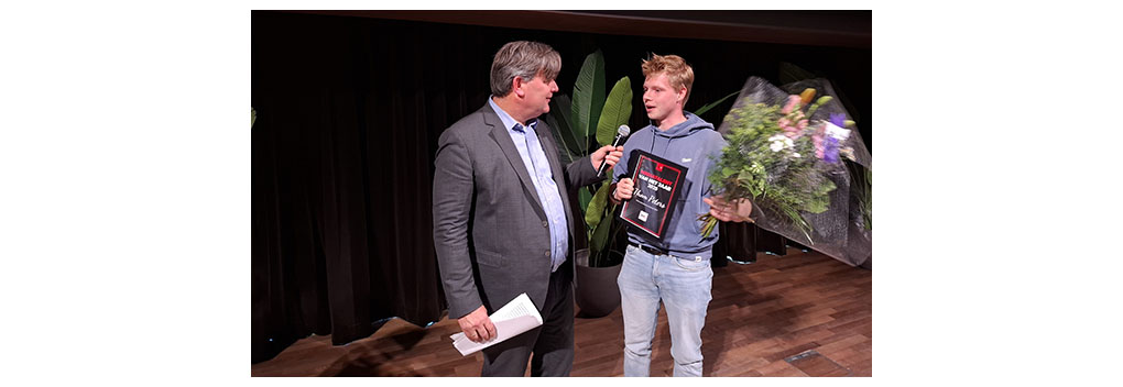 Thom Peters BMYoung Mediatalent van het Jaar