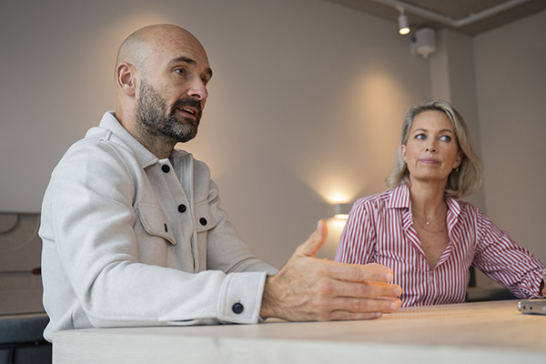 Geertje Hoek en Jasper Hoogendoorn over de strategie van Talpa Studios 1 Geertje Jasper