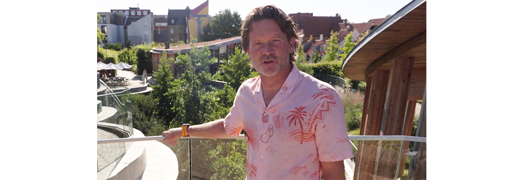 Sander Janson maakt rondreis door Denemarken in Camp to Go