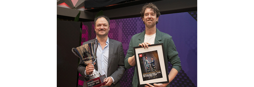 Niels van der Laan en Jeroen Woe Mediapersonen van het Jaar 2025