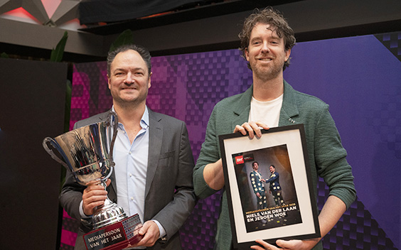 Niels van der Laan en Jeroen Woe Mediapersonen van het Jaar 2025
