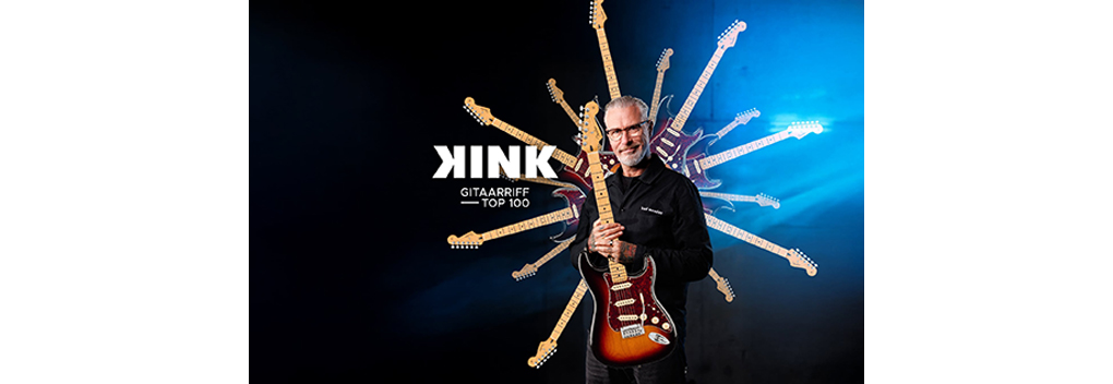 KINK zendt weer Gitaarriff Top 100 uit