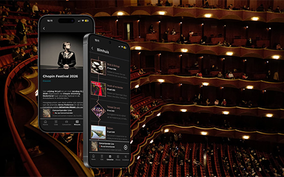 Concertzender lanceert vernieuwde app