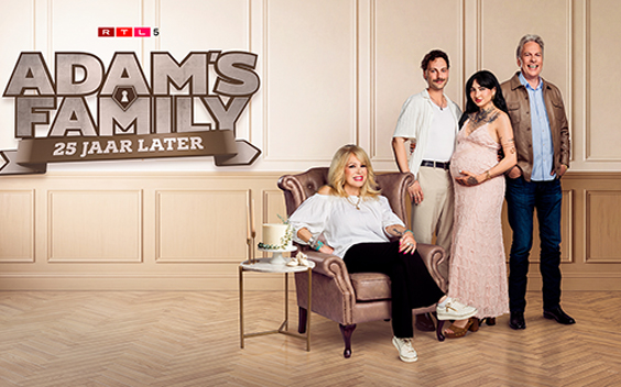 Adam’s Family na 25 jaar terug op tv