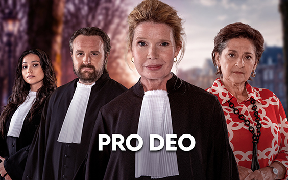 Nieuwe dramaserie Pro Deo over een klein en strijdbaar advocatenkantoor