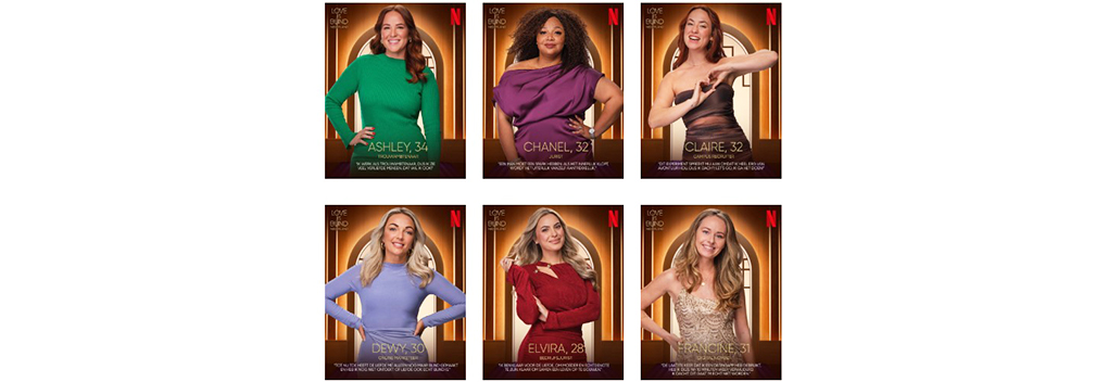 Datingserie Love Is Blind: Nederland bij Netflix