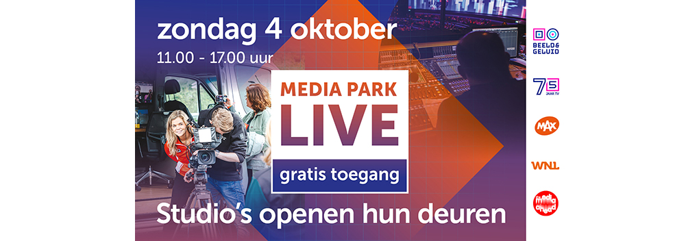Media Park Live: studio’s openen hun deuren voor publiek