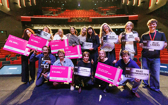 Talent Awards 2026 uitgereikt op Nederlands Film Festival