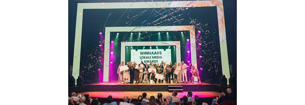 Dit zijn de winnaars van de Lokale Media Awards 2026