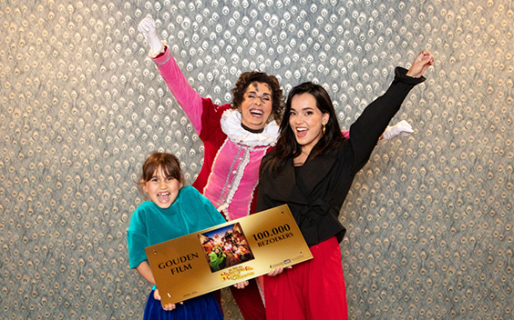 Gouden Film voor De Club van Sinterklaas film: Paniek in het Pietendorp