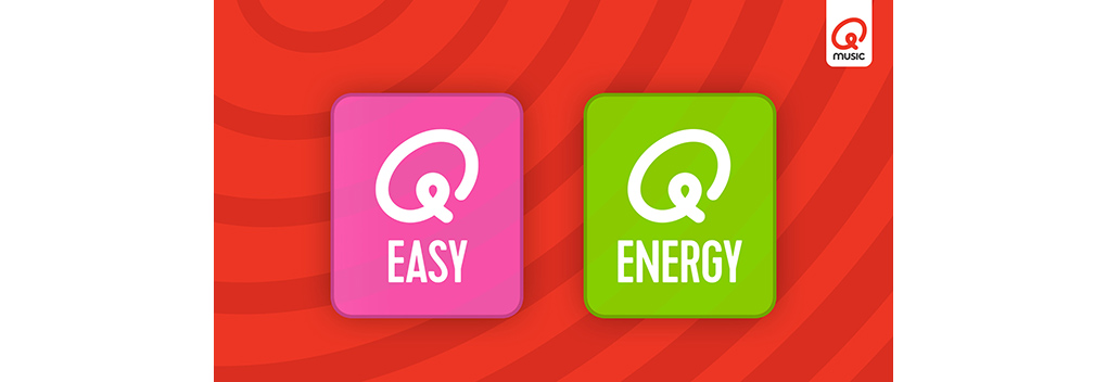 Qmusic breidt aanbod uit met zenders Qmusic Easy en Qmusic Energy
