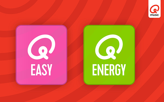 Qmusic breidt aanbod uit met zenders Qmusic Easy en Qmusic Energy
