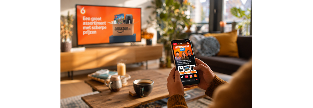 Talpa Media en Amazon.nl introduceren live commerce rond SBS6-format Prijzenjacht