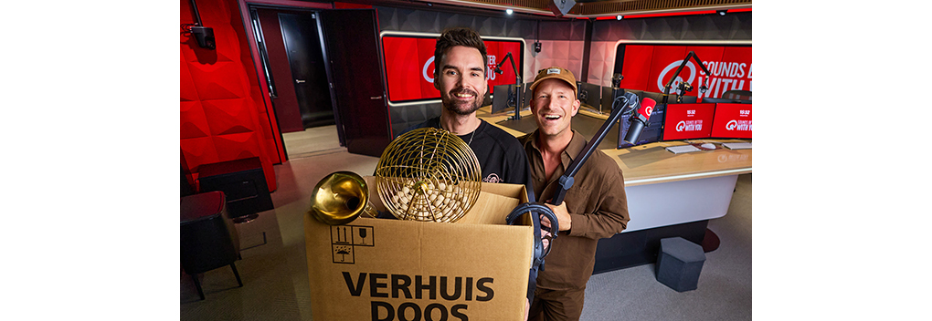 Radiostudio Qmusic blijft leeg