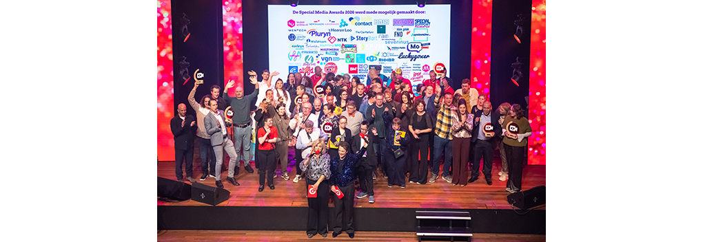 Dit zijn de tien winnaars van de Special Media Awards 2026