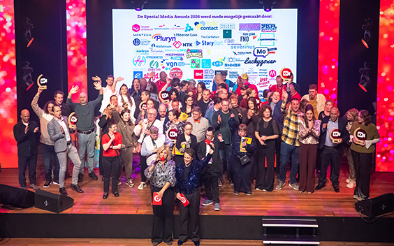 Dit zijn de tien winnaars van de Special Media Awards 2026
