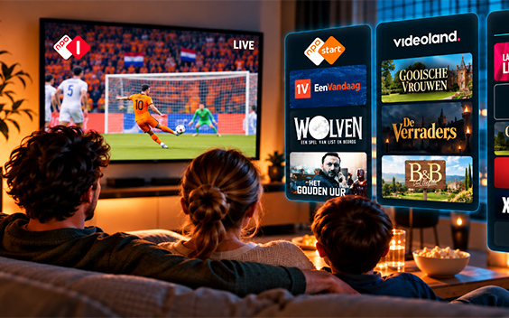 Nederlands videoaanbod sterk vertegenwoordigd in live TV, streaming en FAST